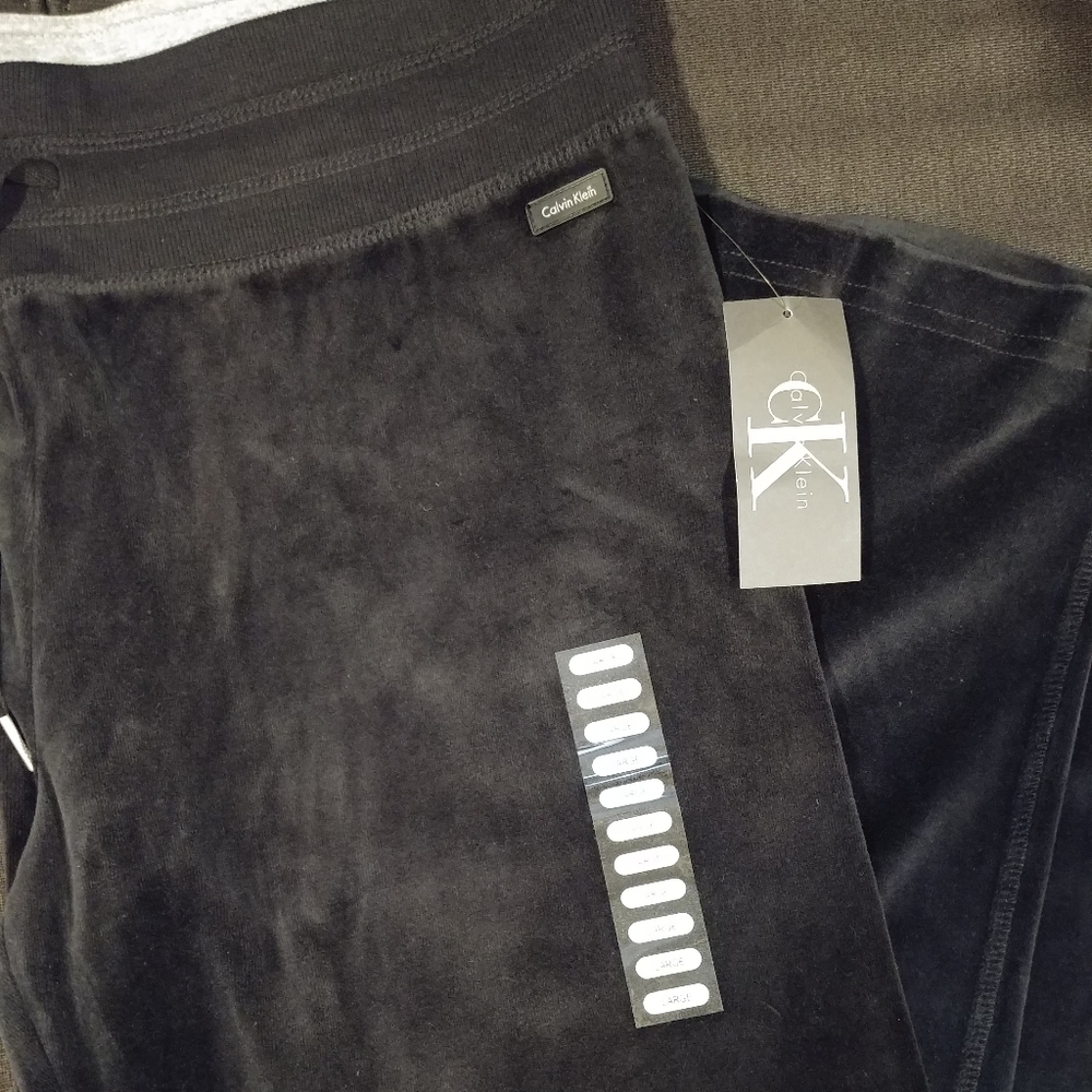 CK Velour lounge pants